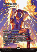 Patriotic Shield - Sword of Fire and Ice (Borderless) (MAR-100) - Marvel Universe Eternal-Legal