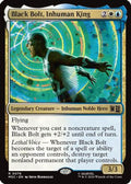 Black Bolt, Inhuman King (MSC-076) - Commander: Marvel Super Heroes