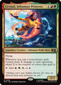 Crystal, Inhuman Princess (Surge Foil) (MSC-080) - Commander: Marvel Super Heroes Foil