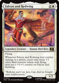 Falcon and Redwing (Surge Foil) (MSC-014) - Commander: Marvel Super Heroes Foil