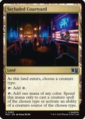 Secluded Courtyard (Surge Foil) (MSC-265) - Commander: Marvel Super Heroes Foil