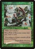 Wall of Blossoms (FNM-) - Friday Night Magic 2002 Foil