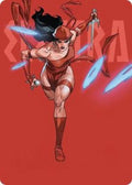 Elektra, Daughter of the Hand (AAMSH-025) - Art Series: Marvel Super Heroes
