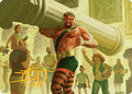 Hercules, Prince of Power Art Card (Gold-Stamped Signature) (AAMSH-013) - Art Series: Marvel Super Heroes