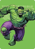 The Incredible Hulk Art Card (AAMSH-028) - Art Series: Marvel Super Heroes