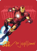 The Invincible Iron Man Art Card (Gold-Stamped Signature) (AAMSH-029) - Art Series: Marvel Super Heroes