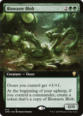 Biowaste Blob (Extended Art) (CMR-675) - Commander Legends: (Extended Art) Foil