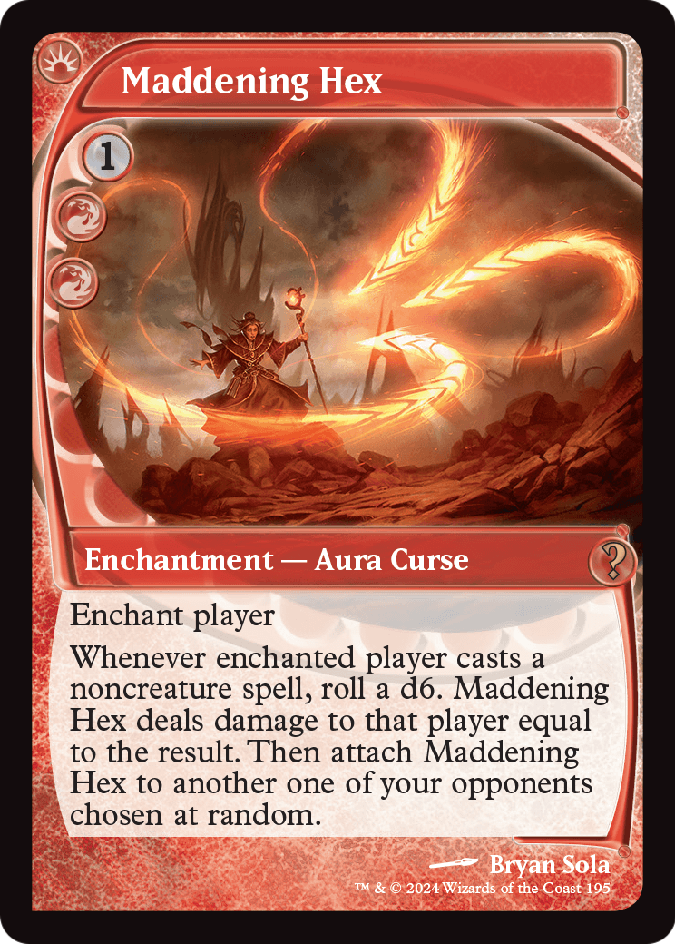 Maddening Hex (Future Sight) (MB2-195) - Mystery Booster 2