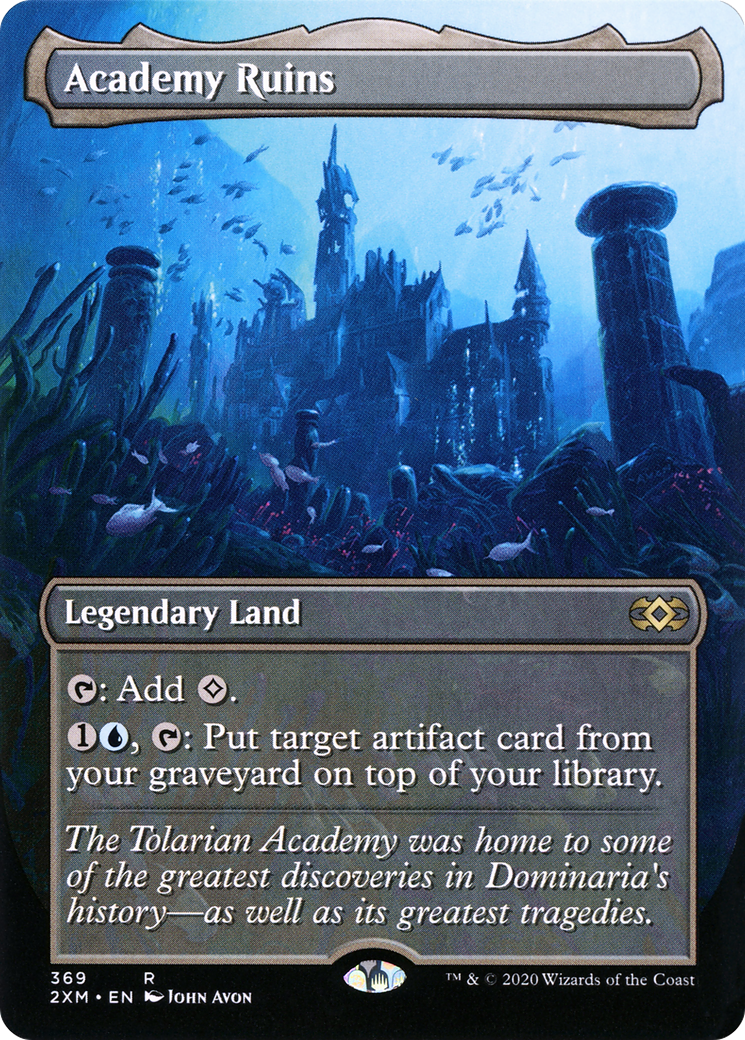 Academy Ruins (Borderless) (2XM-369) - Double Masters