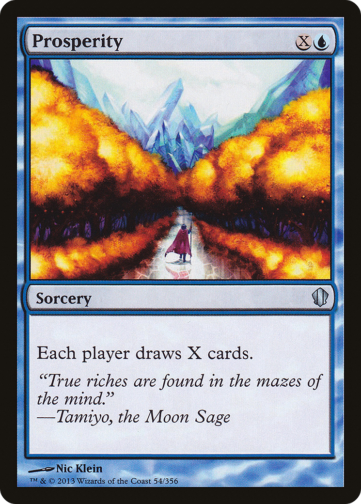 Prosperity (C13-054) - Commander 2013