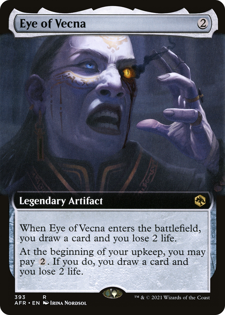 Eye of Vecna (Extended Art) (AFR-393) - Adventures in the Forgotten Realms: (Extended Art) Foil