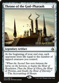 Throne of the God-Pharaoh (PRE-237S) - Amonkhet Promos Foil