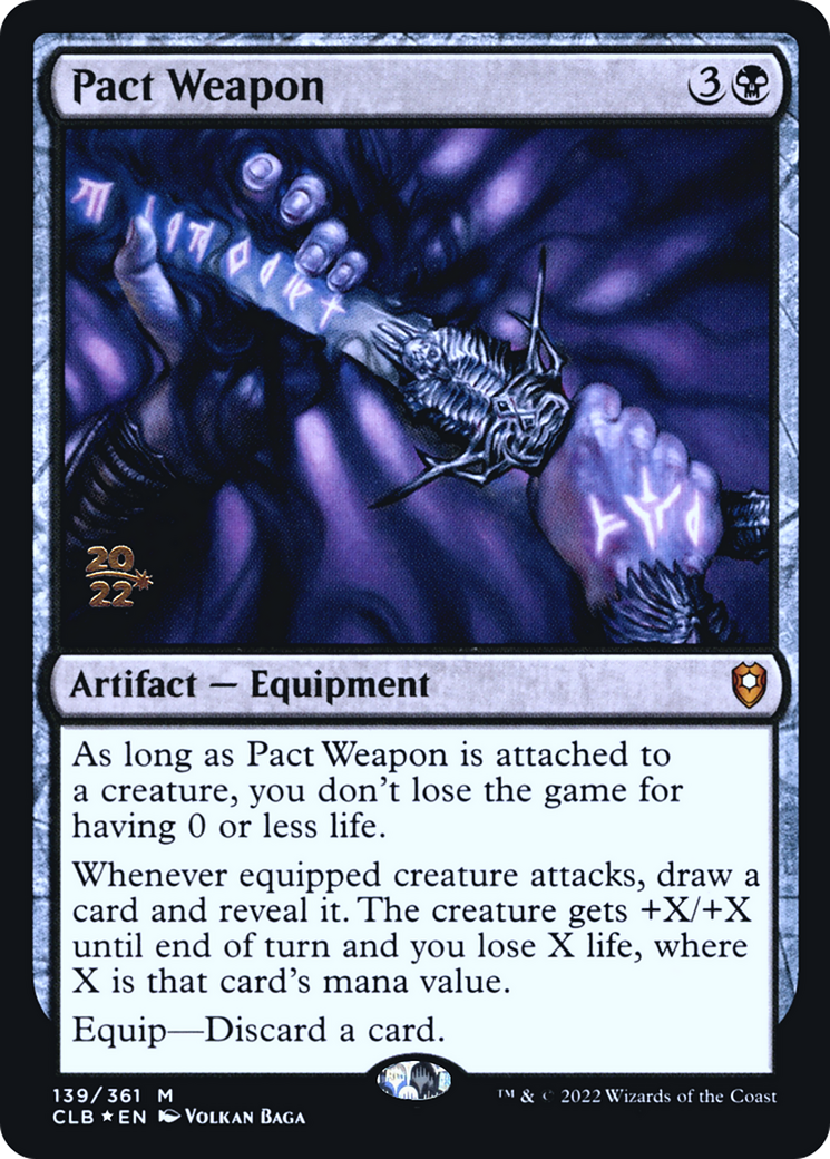 Pact Weapon (PRE-139) - Battle for Baldur's Gate Promos Foil