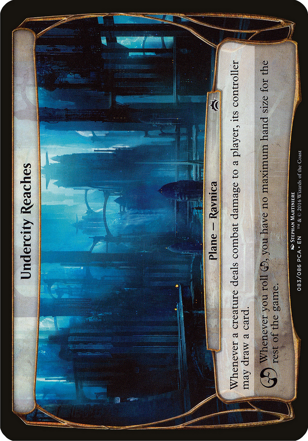 Undercity Reaches (Planechase Anthology) (OVER-) - Planechase Anthology Planes