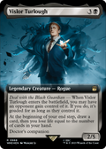 Vislor Turlough (Extended Art) (Surge Foil) (WHO-968) - Doctor Who: (Extended Art) Foil