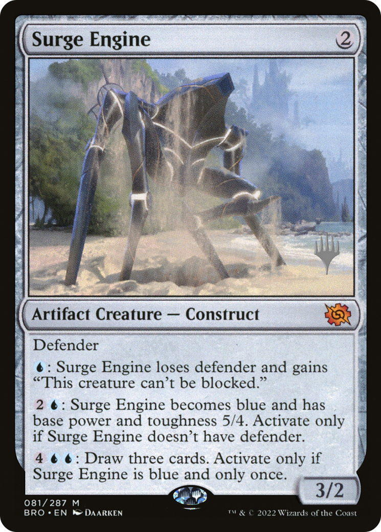 Surge Engine (PPBRO-081) - The Brothers' War Promos