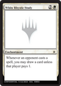 White Rhystic Study (UNK-) - Unknown Event