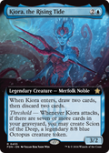Kiora, the Rising Tide (Extended Art) (FDN-455) - Foundations: (Extended Art) Foil