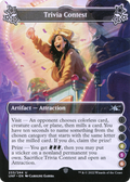Trivia Contest (4-5-6) (UNF-233) - Unfinity