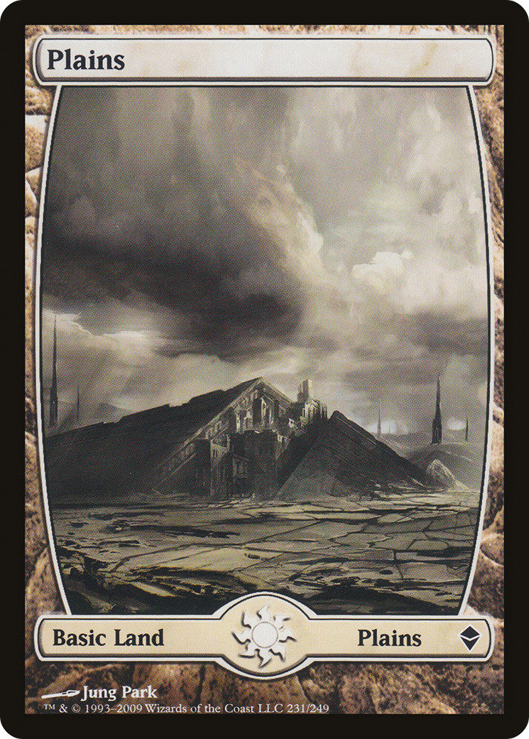 Plains (231) - Full Art (ZEN-231) - Zendikar