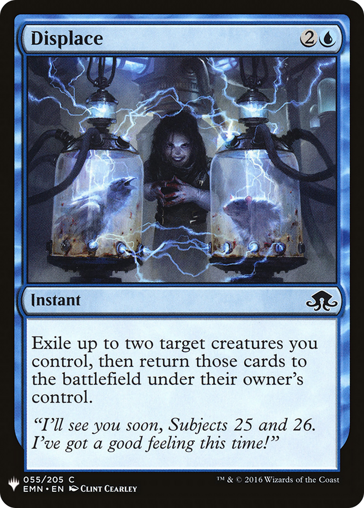 Displace (LIST-EMN-55) - The List