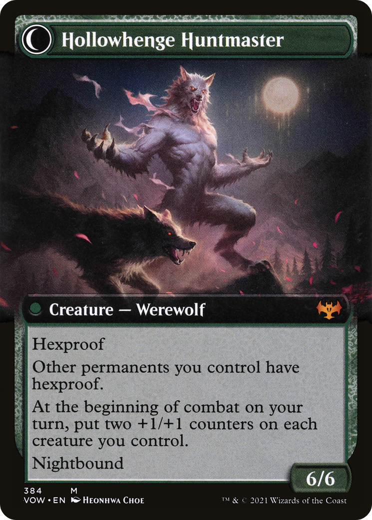 Avabruck Caretaker (Extended Art) (VOW-384) - Innistrad: Crimson Vow: (Extended Art, Double Faced Transform)