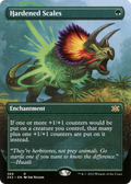 Hardened Scales (Borderless) (2X2-369) - Double Masters 2022 Foil