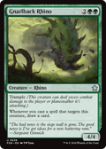 Gnarlback Rhino (FDN-638) - Foundations