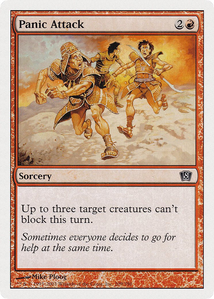 Panic Attack (8ED-209) - 8th Edition Foil