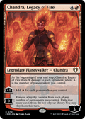 Chandra, Legacy of Fire (CMM-735) - Commander Masters