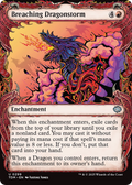 Breaching Dragonstorm (Showcase) (TDM-299) - Tarkir: Dragonstorm: (Showcase, enchantment) Foil