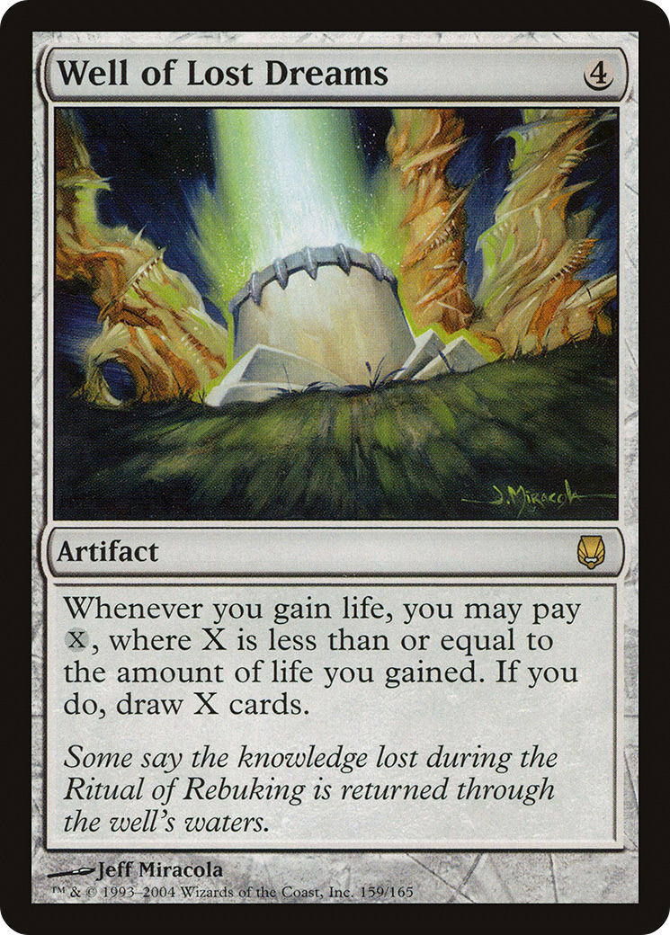Well of Lost Dreams (DST-159) - Darksteel Foil