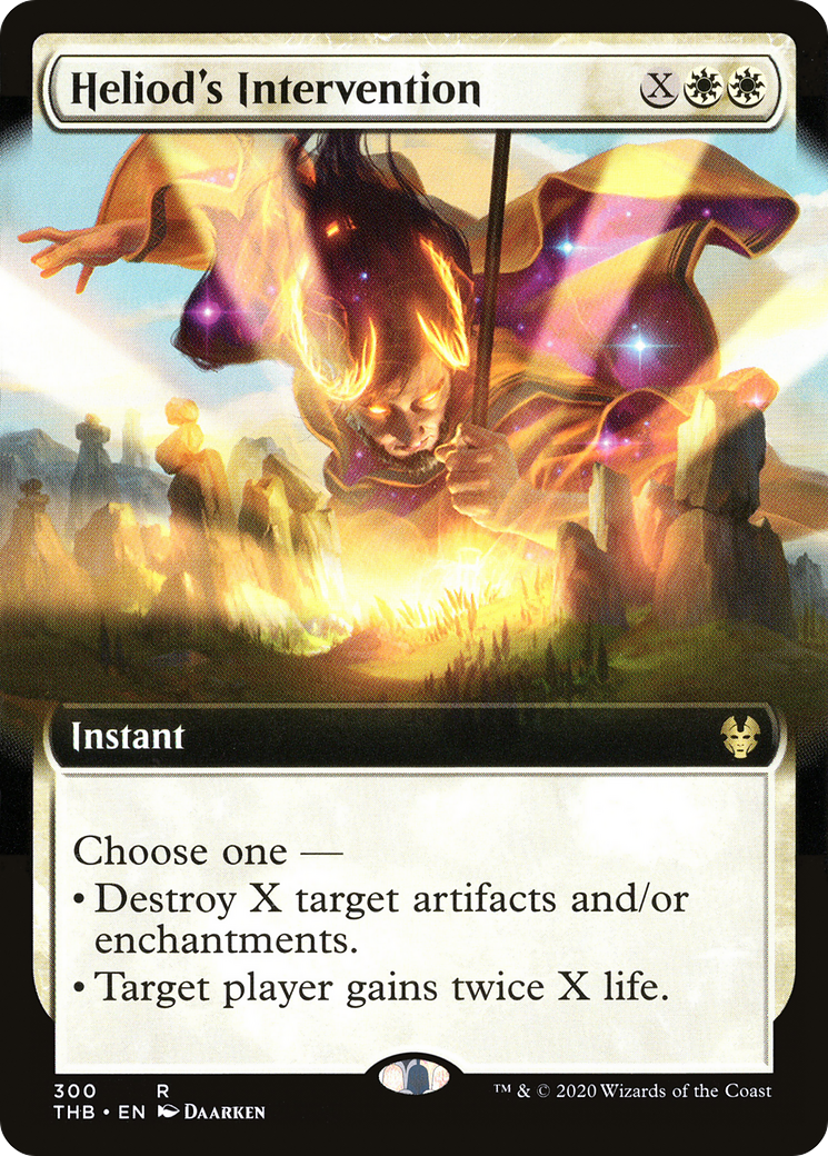 Heliod's Intervention (Extended Art) (THB-300) - Theros Beyond Death: (Extended Art) Foil