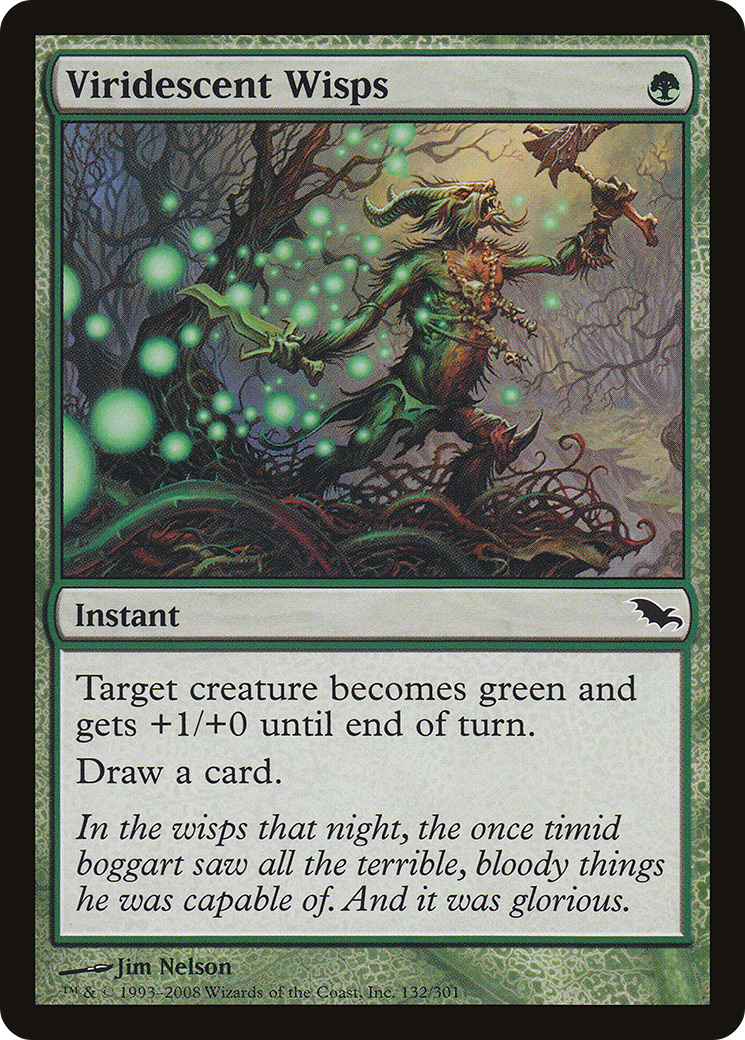 Viridescent Wisps (SHM-132) - Shadowmoor