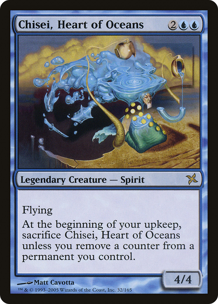 Chisei, Heart of Oceans (BOK-032) - Betrayers of Kamigawa Foil