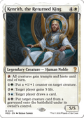 Kenrith, the Returned King (White Border) (MB2-013) - Mystery Booster 2