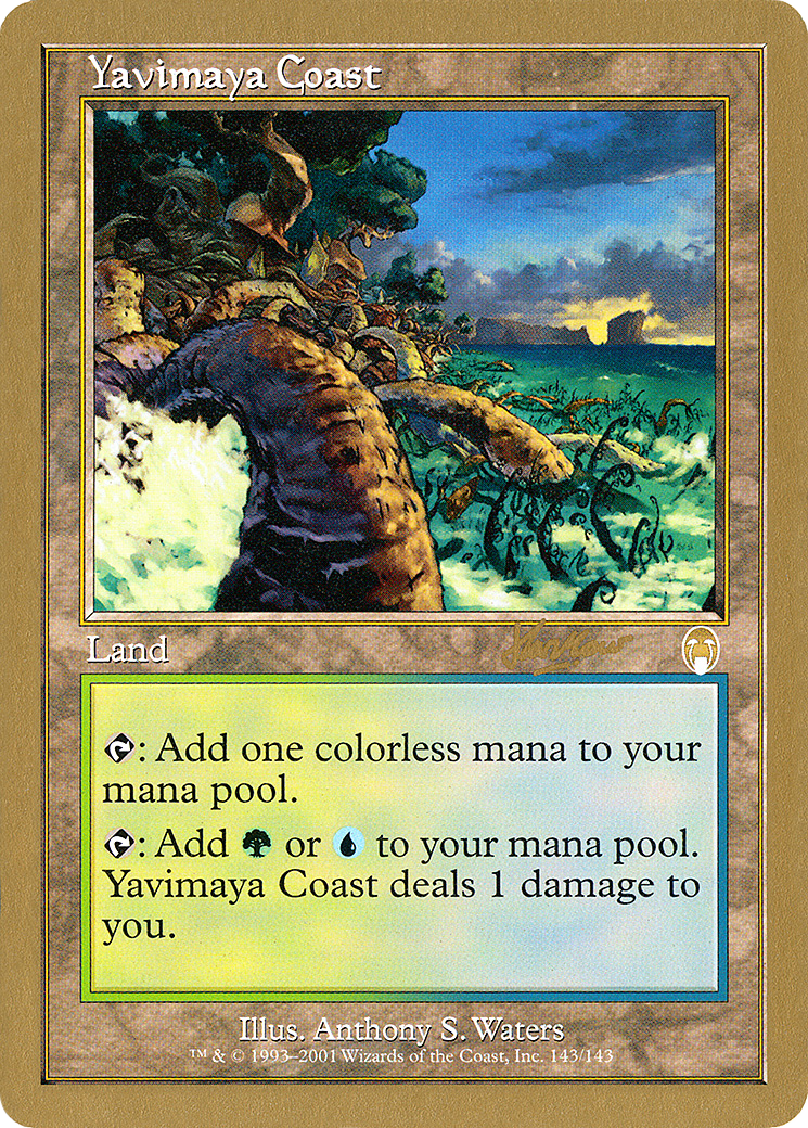 Yavimaya Coast - 2002 Sim Han How (APC) (WCD-) - World Championship Decks 2002