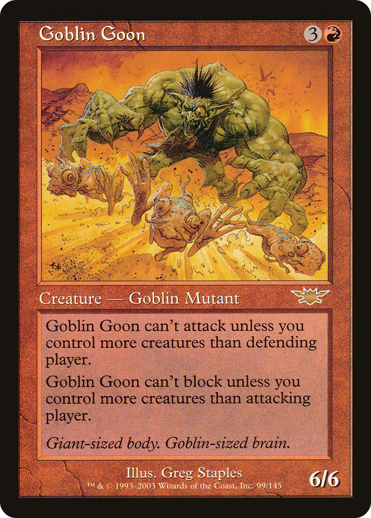 Goblin Goon (LGN-099) - Legions