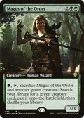 Magus of the Order (Extended Art) (CMR-682) - Commander Legends: (Extended Art) Foil