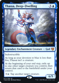 Thassa, Deep-Dwelling (PRE-71S) - Theros Beyond Death Promos: (enchantment) Foil