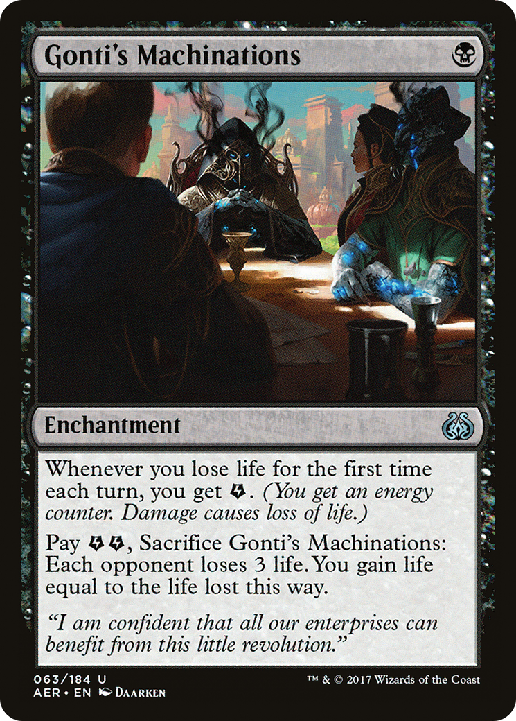 Gonti's Machinations (AER-063) - Aether Revolt