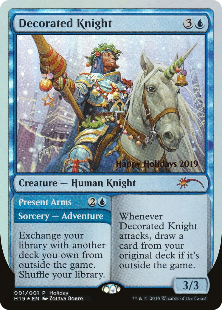 Decorated Knight (SPECIAL-001) - Happy Holidays Foil