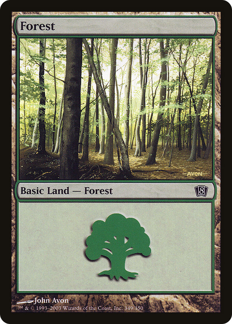 Forest (349) (8ED-349) - 8th Edition