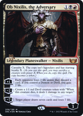 Ob Nixilis, the Adversary (PRE-206) - Streets of New Capenna Promos Foil