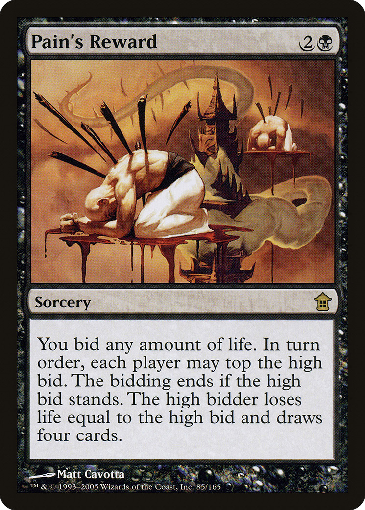 Pain's Reward (SOK-085) - Saviors of Kamigawa Foil