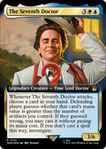 The Seventh Doctor (Extended Art) (Surge Foil) (WHO-1033) - Doctor Who: (Extended Art) Foil