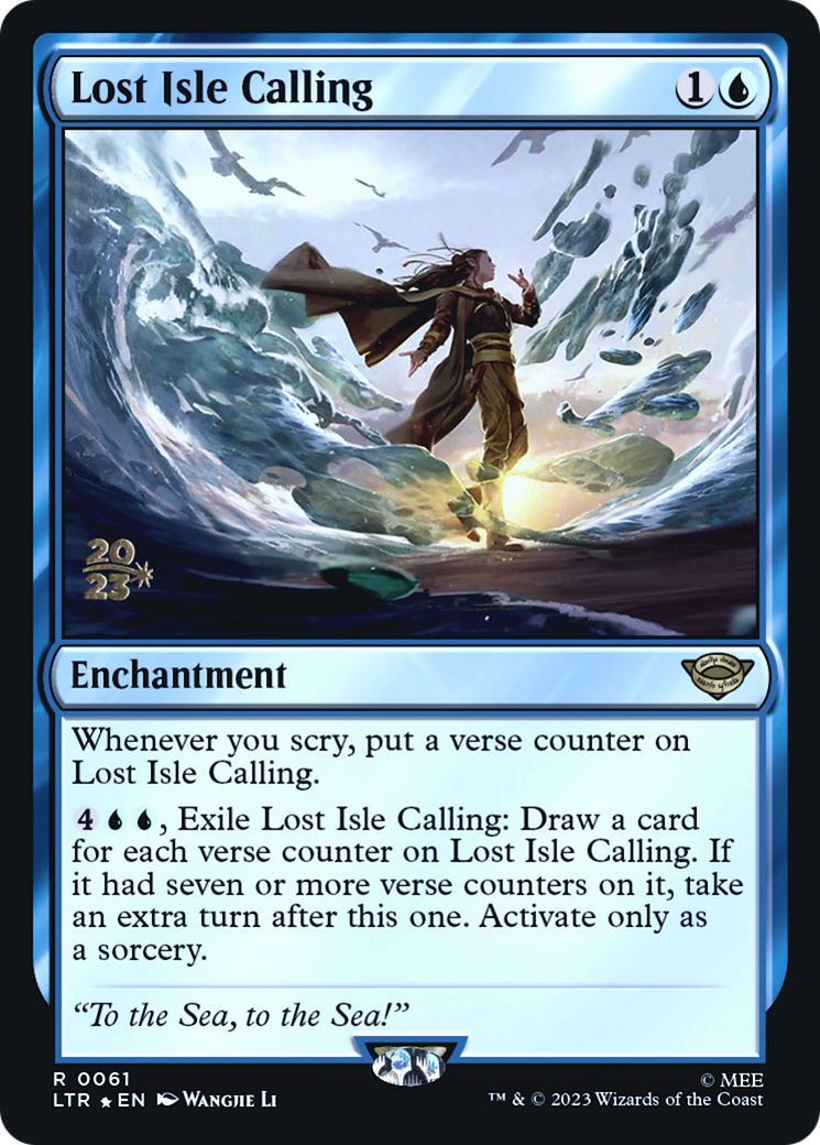 Lost Isle Calling (PRE-061) - Tales of Middle-earth Promos Foil