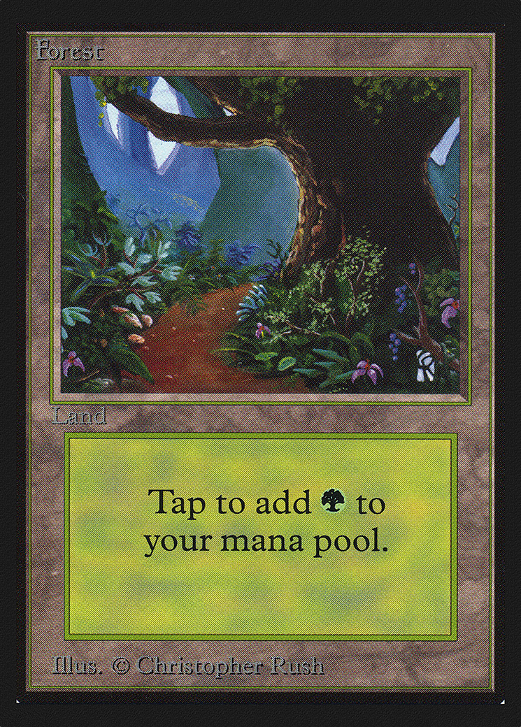 Forest (B) (CE) (CED-281) - Collectors' Edition