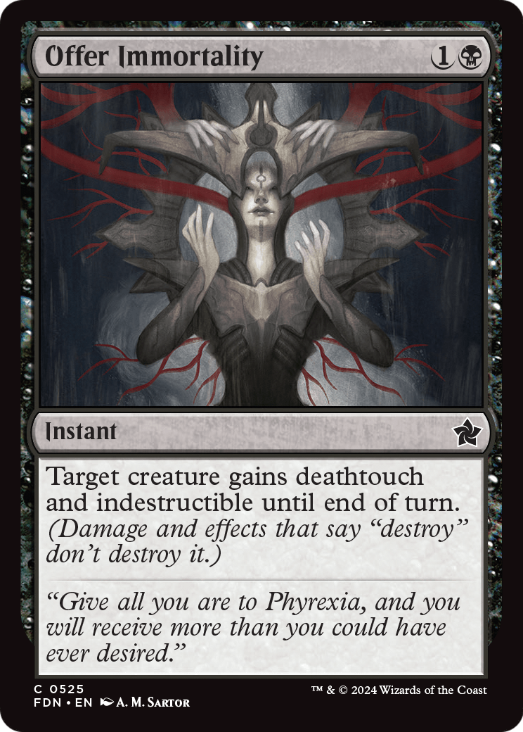 Offer Immortality (FDN-525) - Foundations