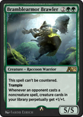 Bramblearmor Brawler (YBLB-016) - Alchemy: Bloomburrow